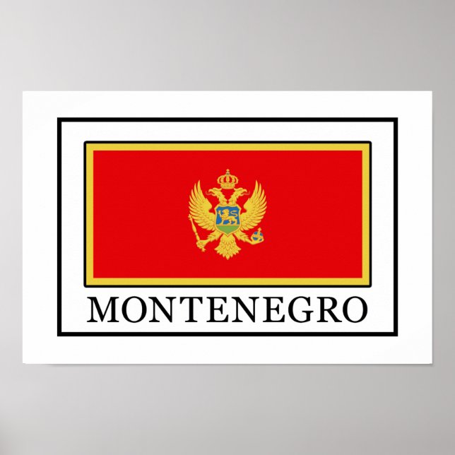 Póster Montenegro (Frente)