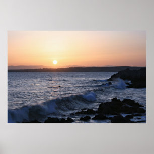 Poster Monterey Bay, Seascape Sunrise Foto (3 de 5)