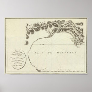 Póster Monterey, Califórnia