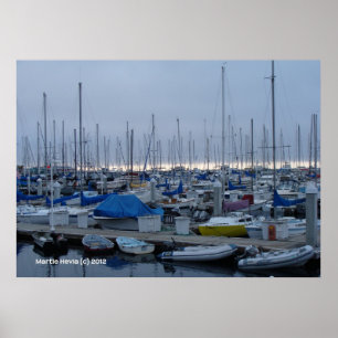 Póster Monterey Marina