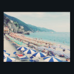 Poster Monterosso al Mare, Cinque Terre, Itália Foto<br><div class="desc">Vista da praia em Monterosso al Mare,  Cinque Terre,  Itália</div>