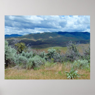 Póster Montes de Boise
