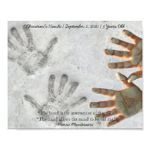 Montessori Sensorial Hands Cote Keepsaoket