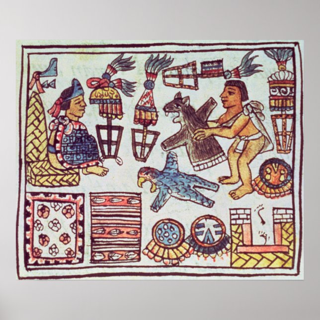 Poster Montezuma II em homenagem (Frente)