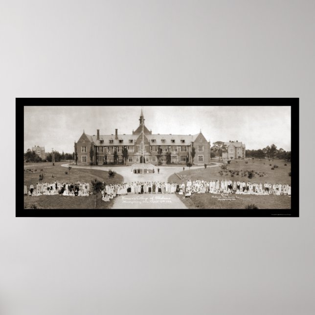 Poster Montgomery, AL Mulheres Foto 1918 (Frente)