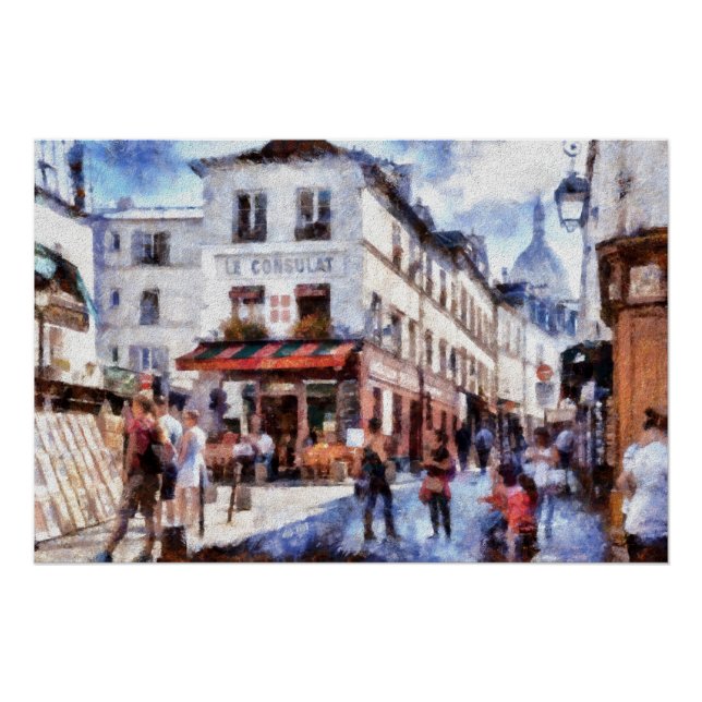 Póster Montmartre (Frente)