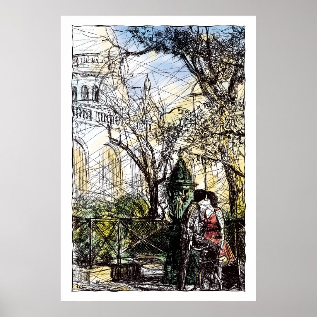 Póster Montmartre X (Frente)