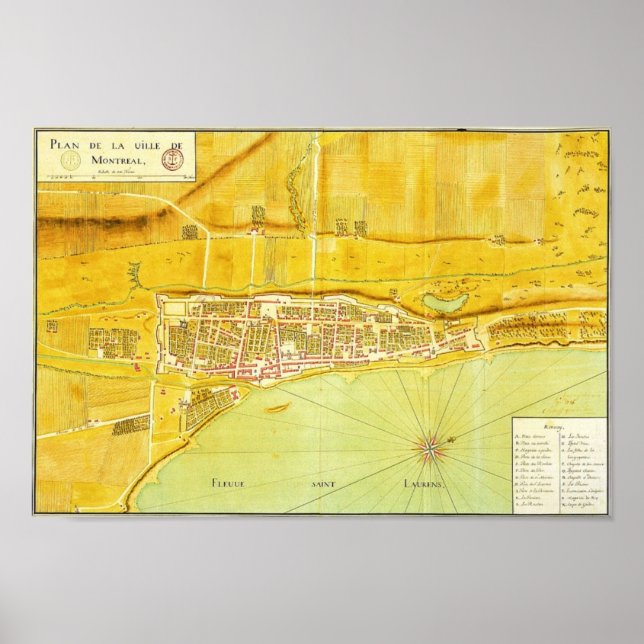 Póster Montreal - 1725 (Frente)