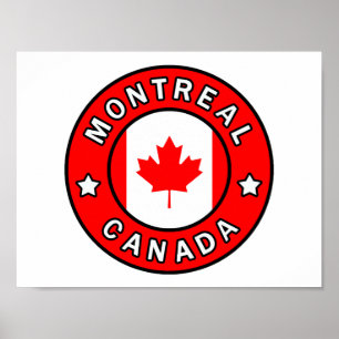 Póster Montreal Canadá