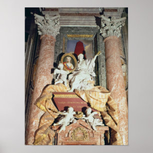 Poster Monumento a Maria Clementina Sobieska 1739