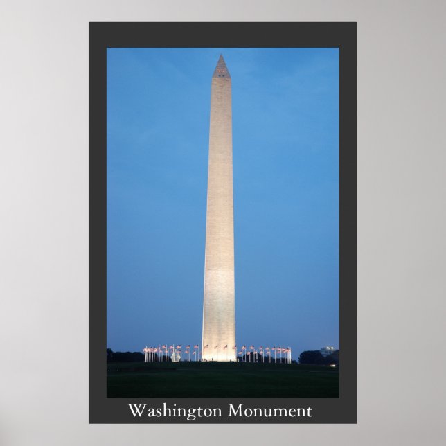 Póster Monumento a Washington (Frente)