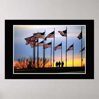 Póster Monumento a Washington