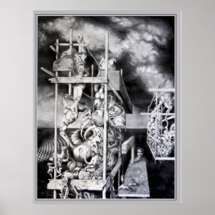 PÓSTER MONUMENTO DE CTULHU