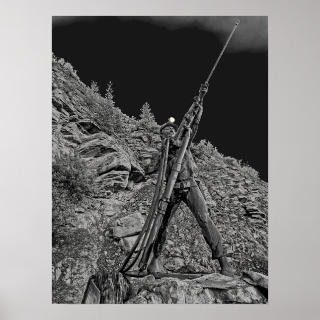 Póster Monumento de Incêndio em Minas Sunshine - Estado d (Frente)