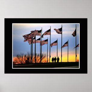 Póster Monumento de Washington