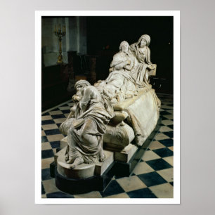 Poster Monumento fúnebre a Armand-Jean du Plessis, Cardi