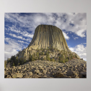 Poster Monumento Nacional Devils Tower