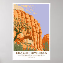 Monumento Nacional Gila Cliff Dwellings Novo Méxic