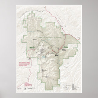 Poster Monumento Nacional Pinnacle