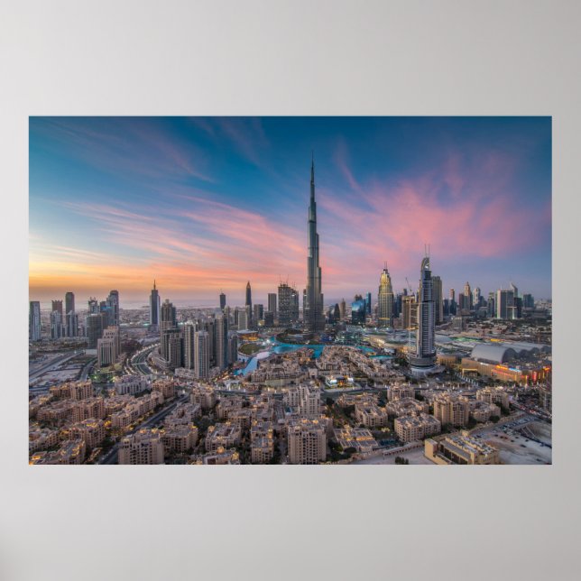 Poster Monumentos | Dubai Cityscape (Frente)