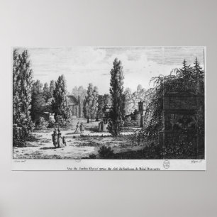 Poster Monumentos Francais do DES de Musee, Paris