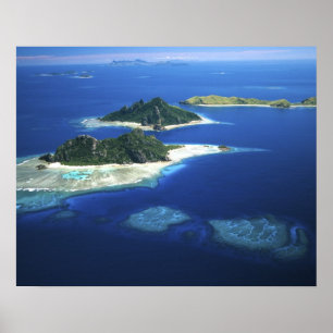 Póster Monuriki, Monu e Yanuya Ilhas, Mamanuca