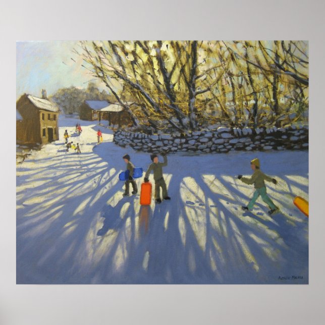 Póster Monyash Derbyshire (Frente)