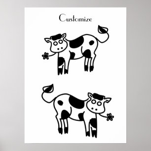 Poster Moo Cow Thunder_Cove  