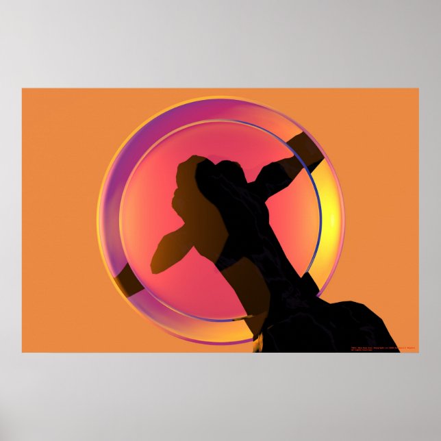 Póster Moo Cow Zen (Frente)