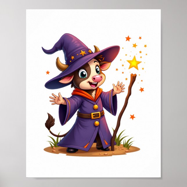 Poster Moo-Gico, o Feiticeiro da Vaca (Frente)