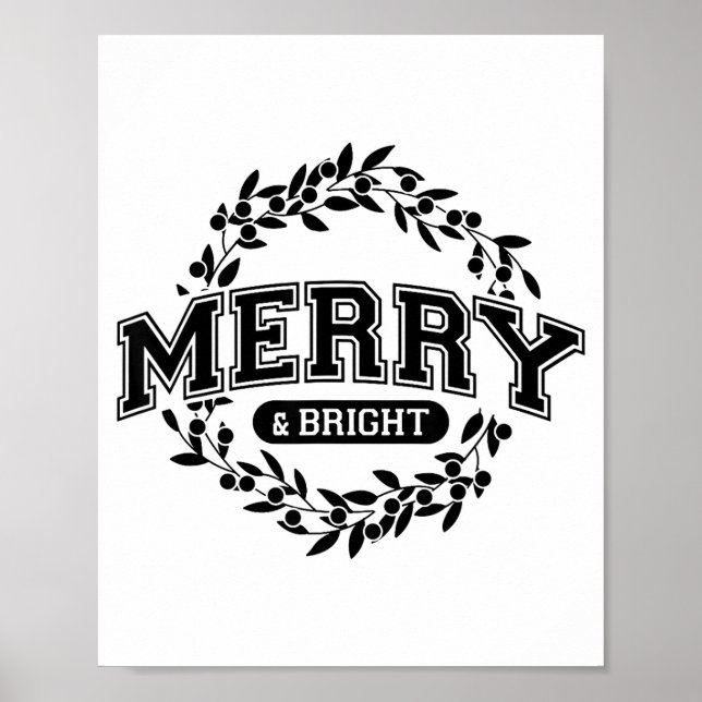 Poster Moody And Uptight Merry And Xmas Bright Matching C (Frente)