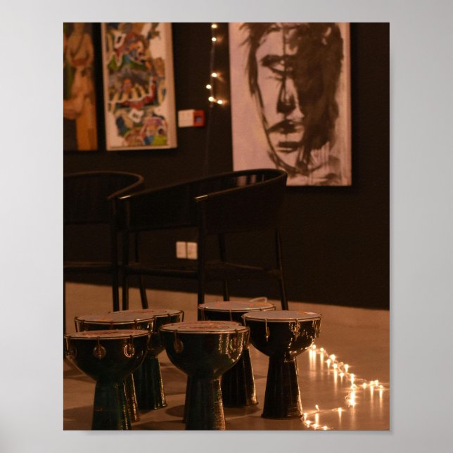 Poster Moody Bohemian Gallery Wall Art (Frente)