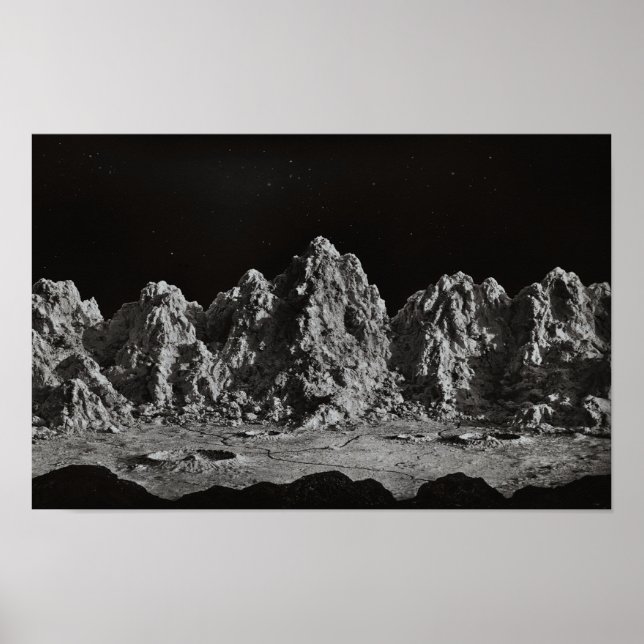 Poster moon (Frente)
