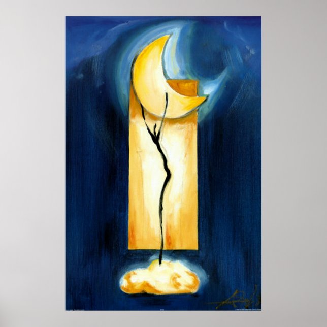 Póster Moon Dance, artista Alfred Gockel (Frente)