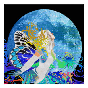 Póster Moon Fairy Poster