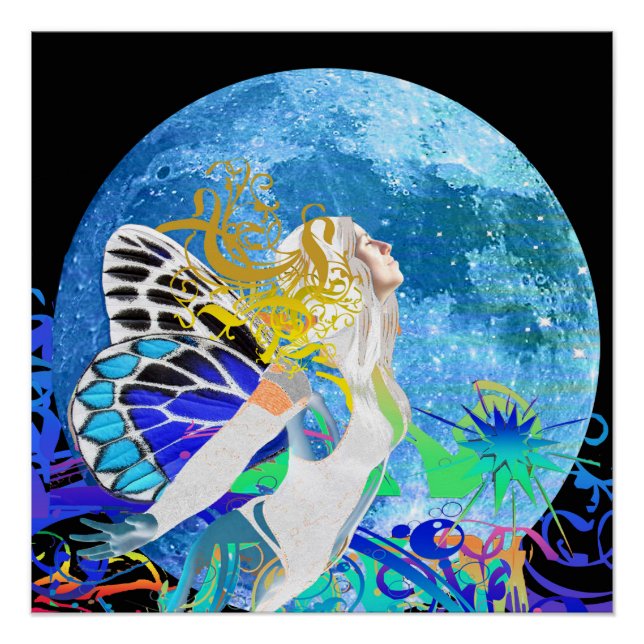 Póster Moon Fairy Poster (Frente)