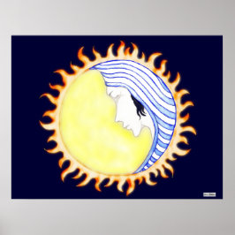Poster Moon Goddese