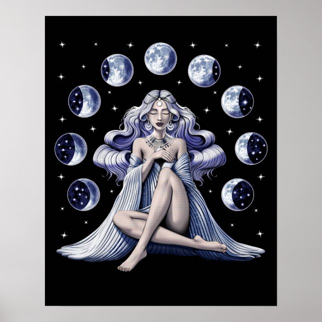 Poster Moon Goddese (Frente)