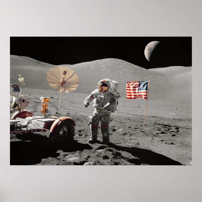 Poster Moon Landing or is it? (Frente)