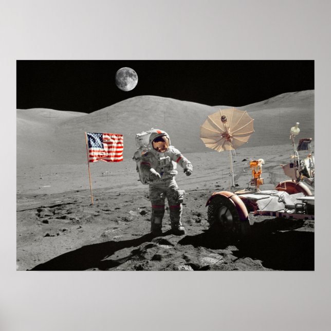 Poster Moon Landing or is it? (Frente)
