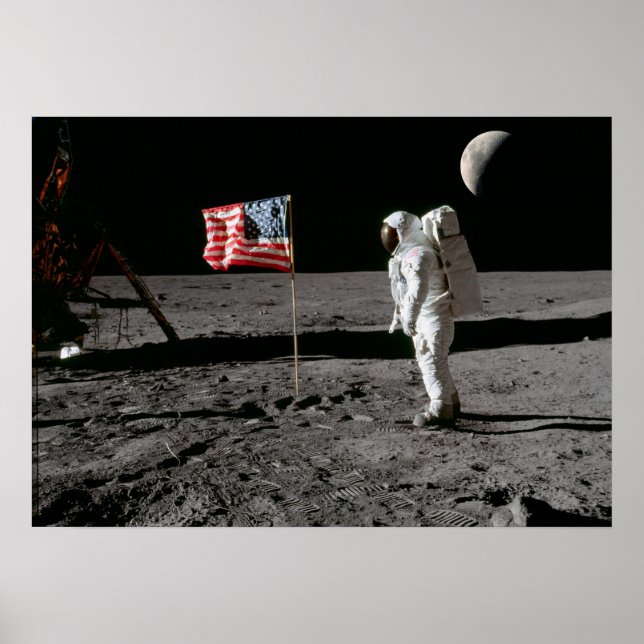 Poster Moon Landing or is it? (Frente)