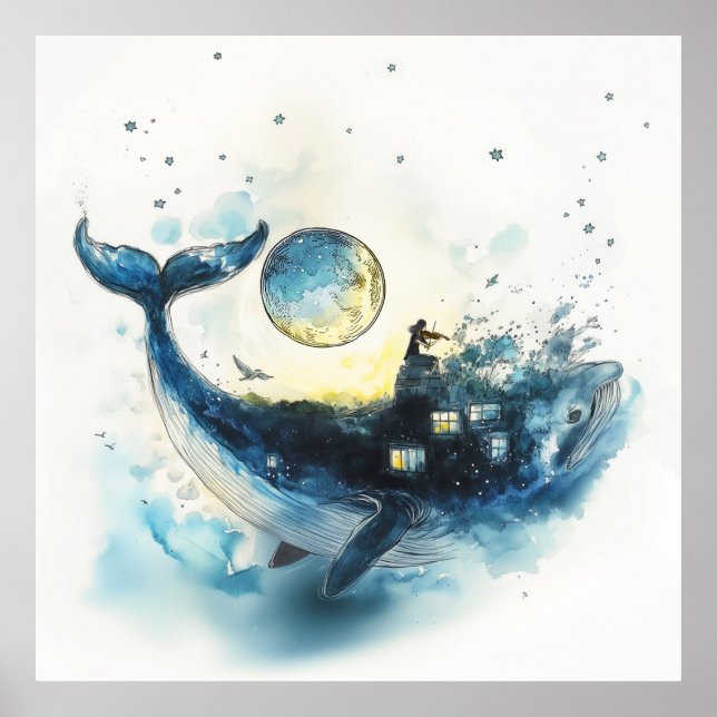 Poster Moon Lullaby (Frente)