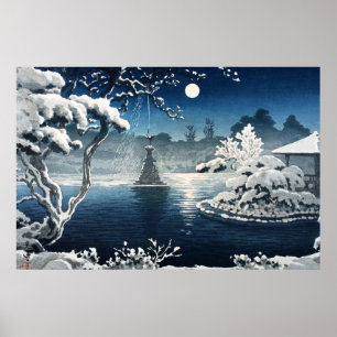 Poster Moon Over Hibiya Park por Tsuchiya Koitsu