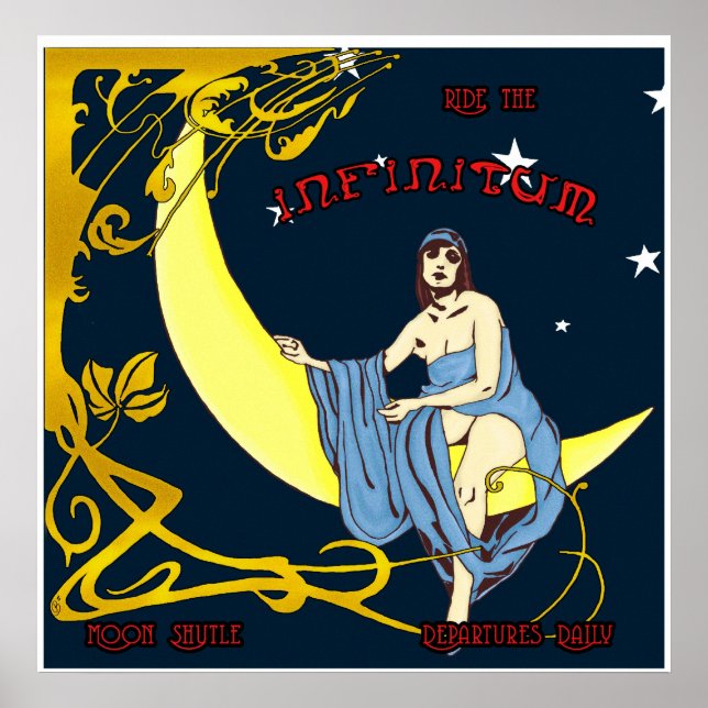 Poster Moon Shuttle (Frente)