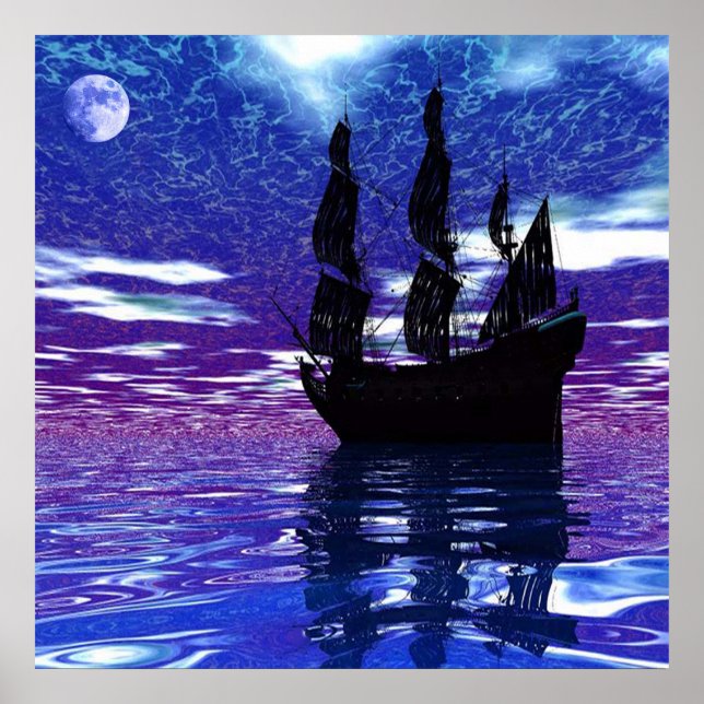 Poster Moon Voyager (Frente)