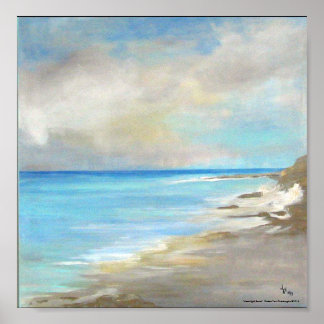 Poster Moonlight Beach