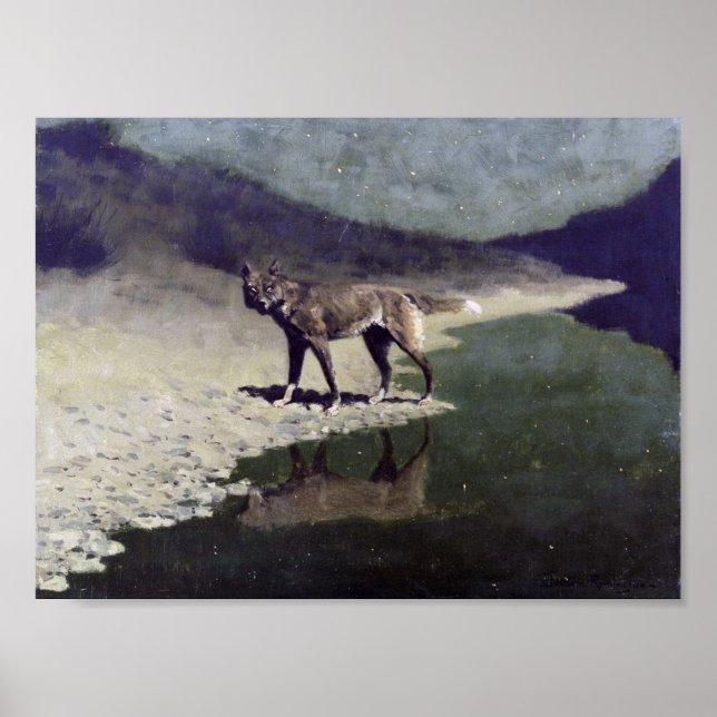 Poster Moonlight Wolf (Frente)