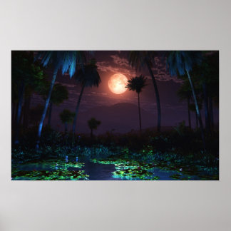 Póster Moonlit Oasis (Ilume)