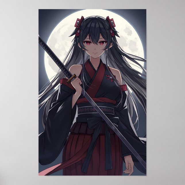 Poster Moonlit Warrior (Frente)
