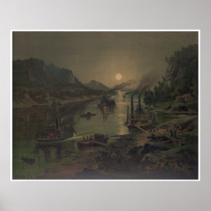 Póster Moonrise no Ohio